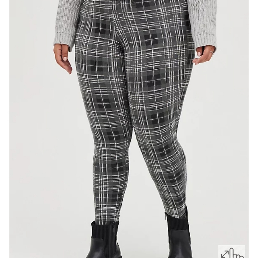 Torrid Plaid Leggings